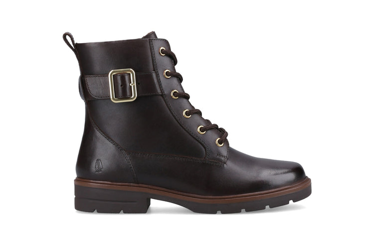 Hush Puppies Teagan Brown Womens Boots