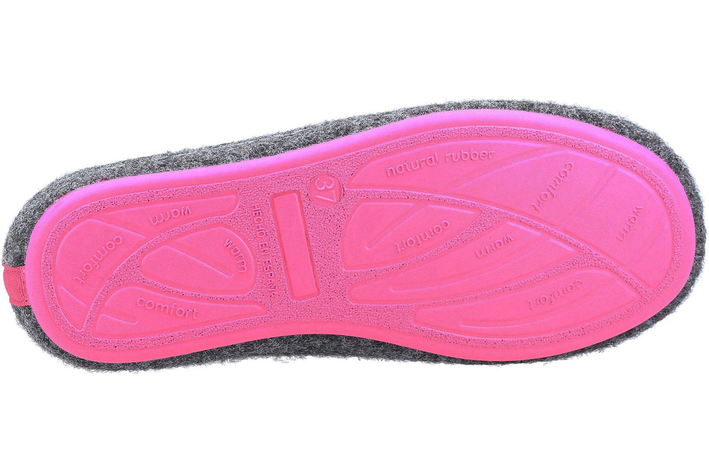 Hush Puppies The Good Slipper Charcoal Womens Slippers