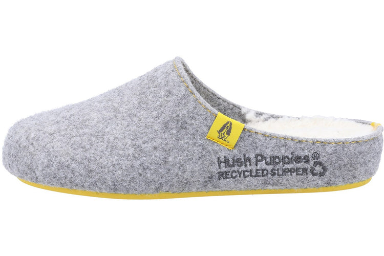 Hush Puppies The Good Slipper Grey Womens Slippers