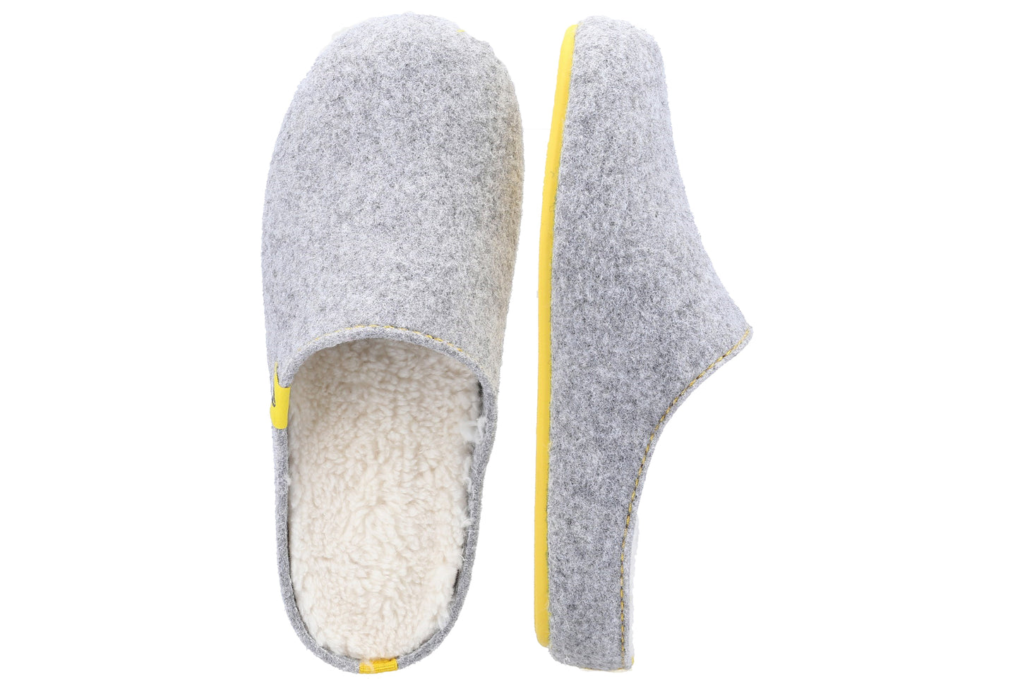 Hush Puppies The Good Slipper Grey Womens Slippers