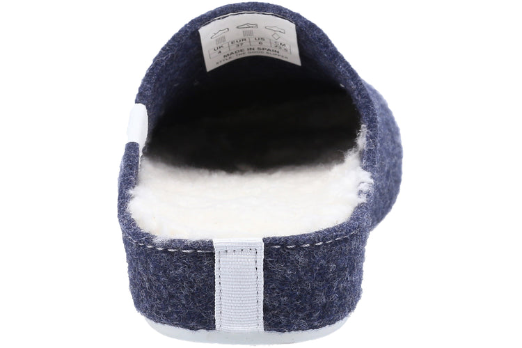 Hush Puppies The Good Slipper Navy Womens Slippers