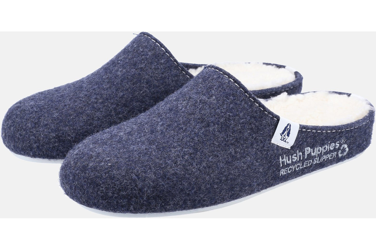 Hush Puppies The Good Slipper Navy Womens Slippers