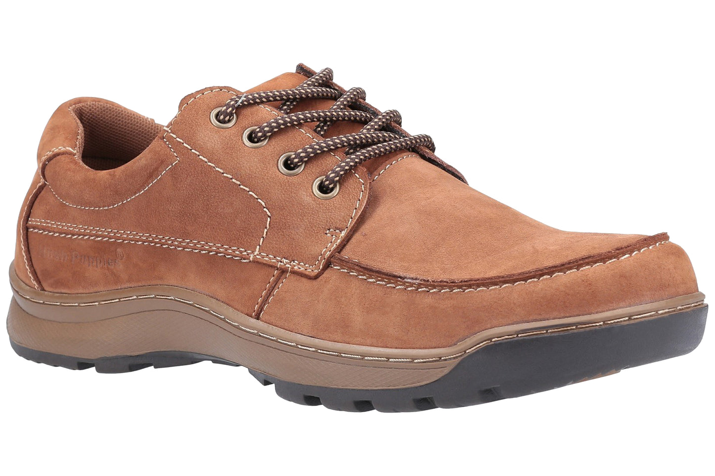Hush Puppies Tucker Tan Nubuck Mens Shoes