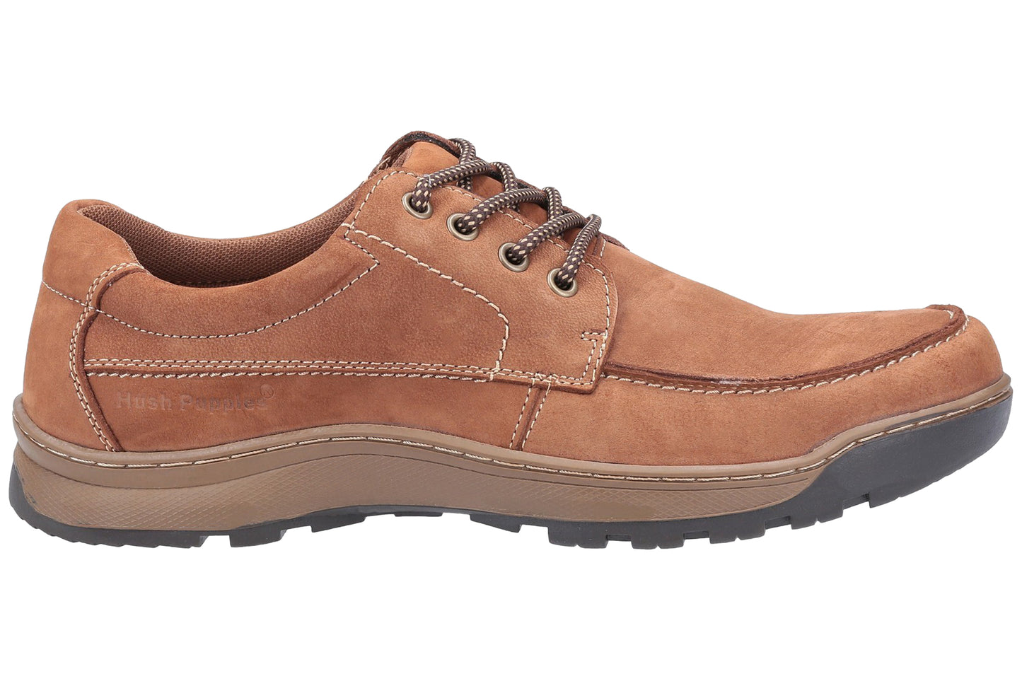 Hush Puppies Tucker Tan Nubuck Mens Shoes