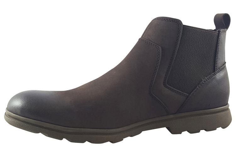 Hush Puppies Tyrone Brown Mens Shoes