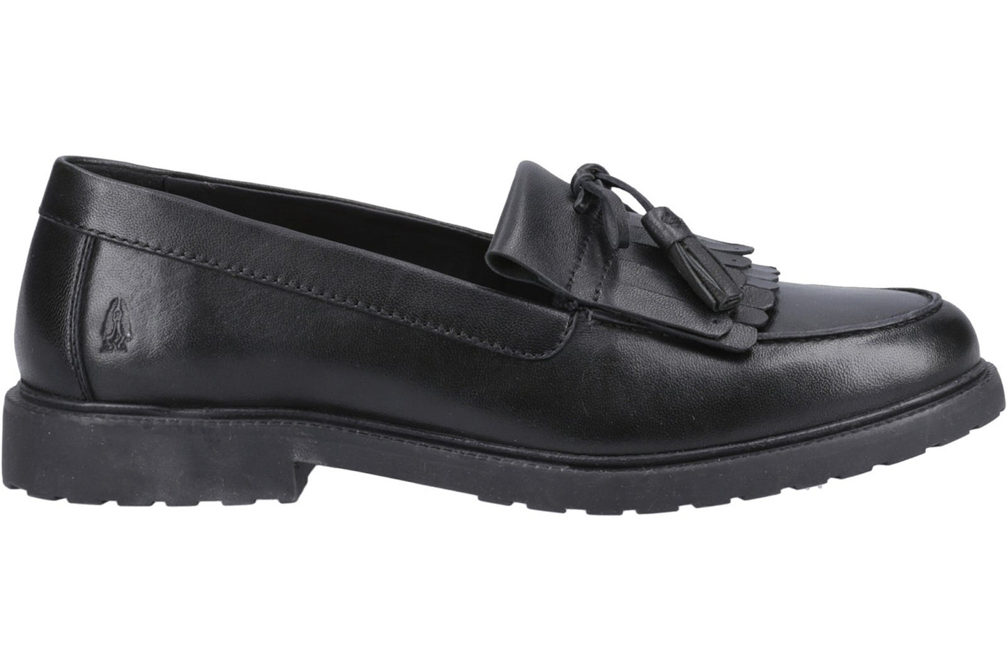 Hush Puppies Verity Kiltie Loafer Black Womens Shoes