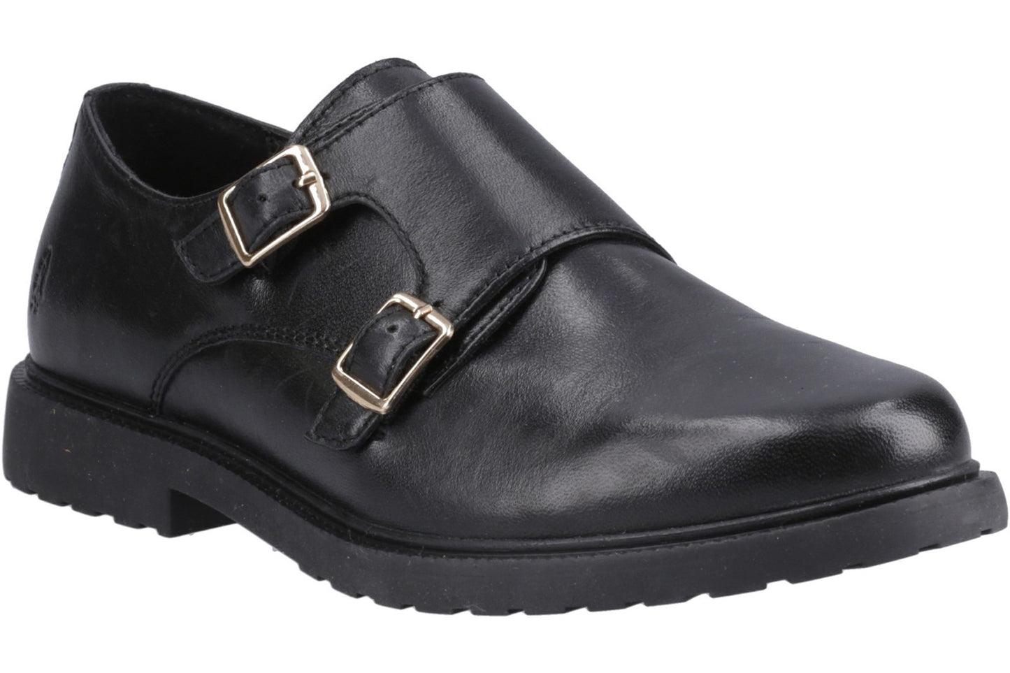 Hush Puppies Verity Monk Shoe Black Womens Shoes