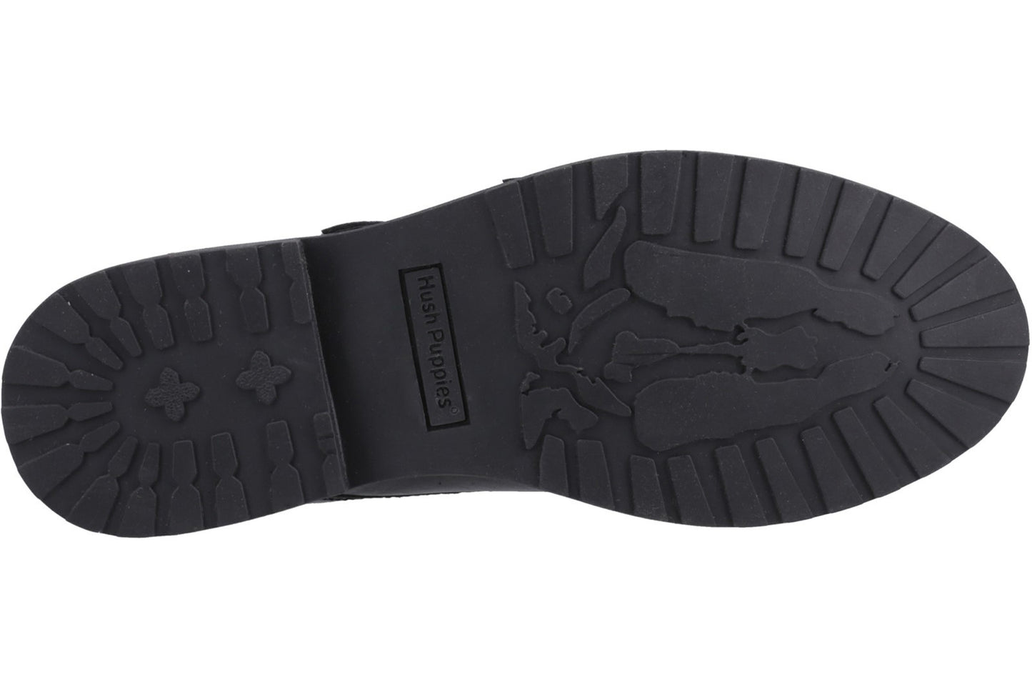 Hush Puppies Verity Monk Shoe Black Womens Shoes