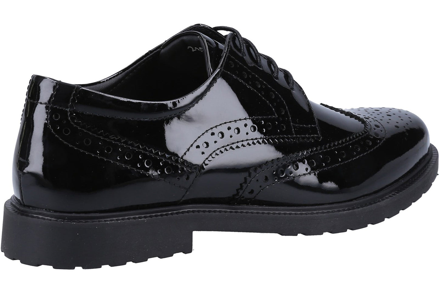 Hush Puppies Verity Patent Black Womens Shoes