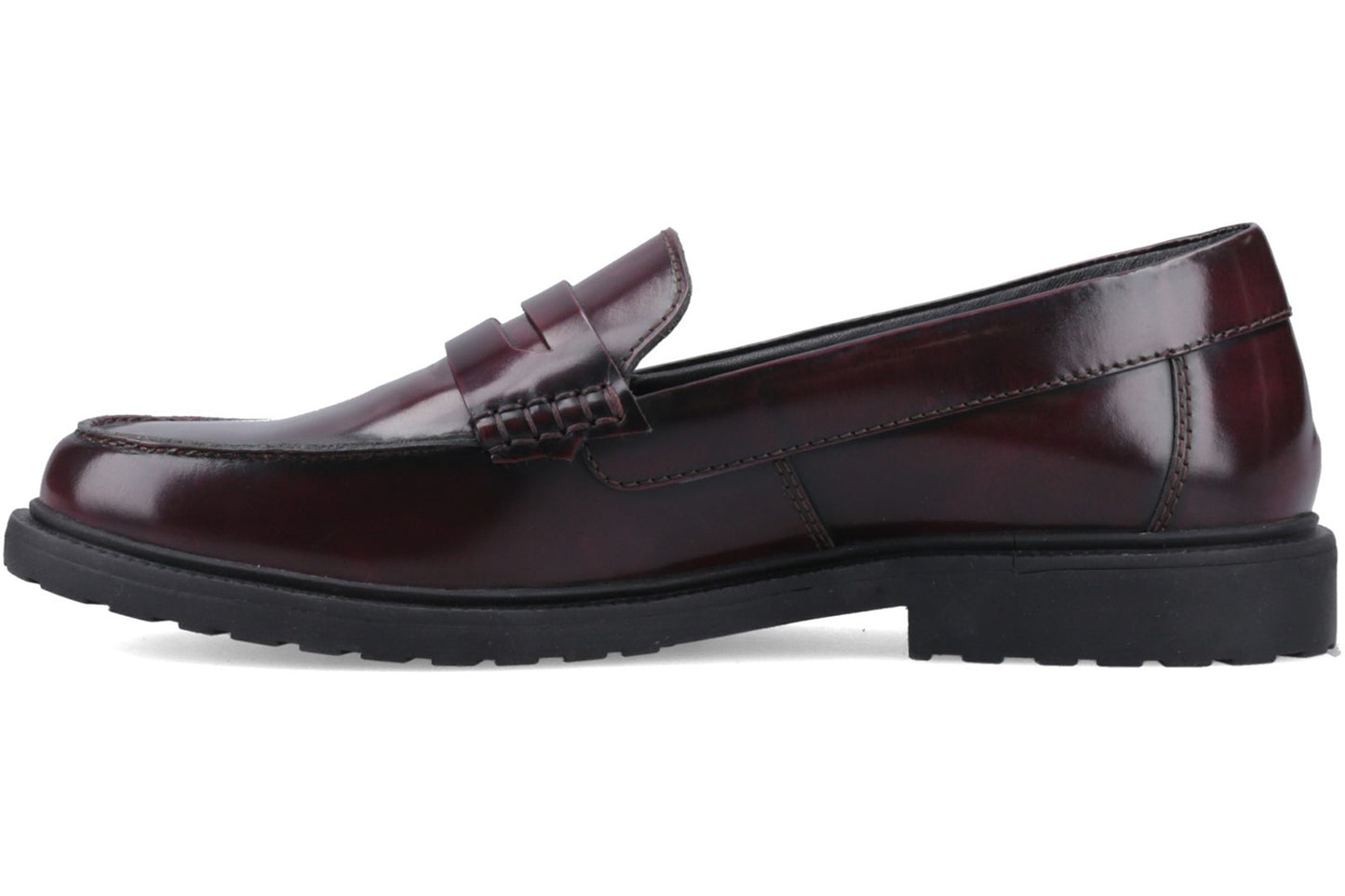 Hush Puppies Verity Slip On Plum Womens Shoes