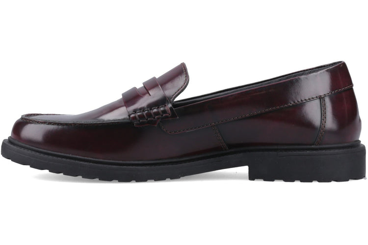 Hush Puppies Verity Slip On Plum Womens Shoes