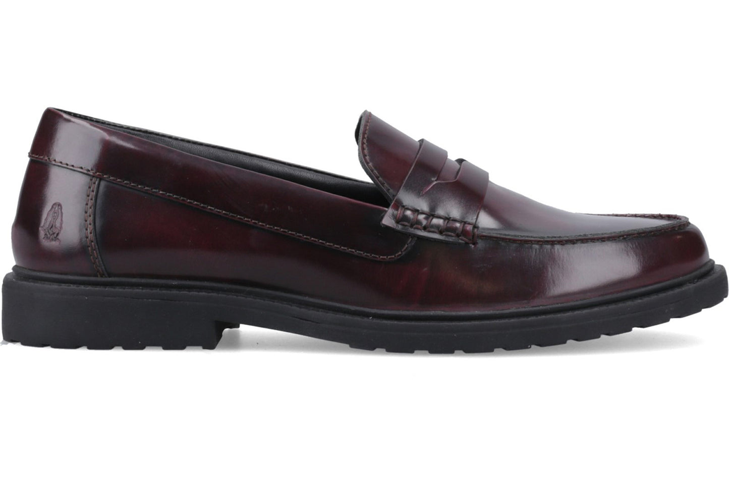 Hush Puppies Verity Slip On Plum Womens Shoes