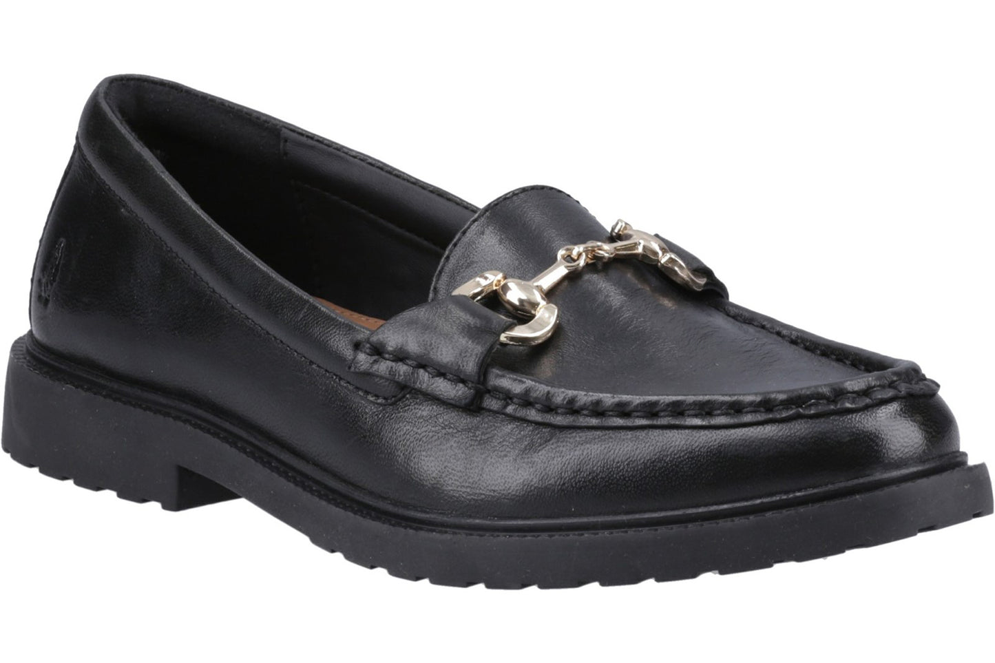 Hush Puppies Verity Snaffle Black Womens Shoes