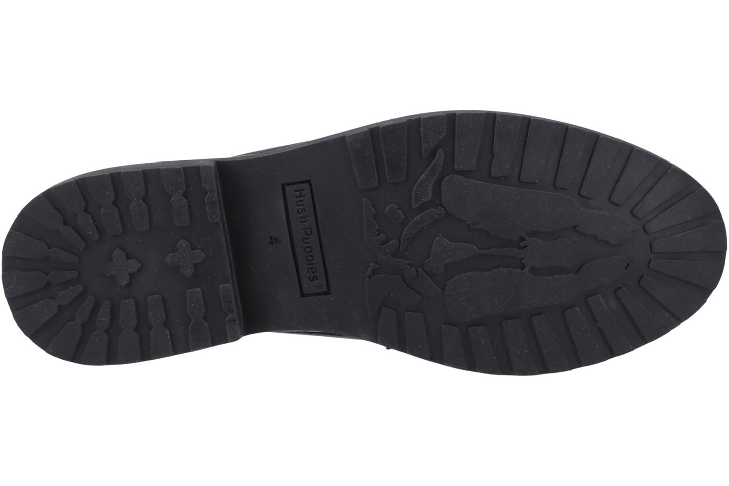 Hush Puppies Verity Snaffle Black Womens Shoes