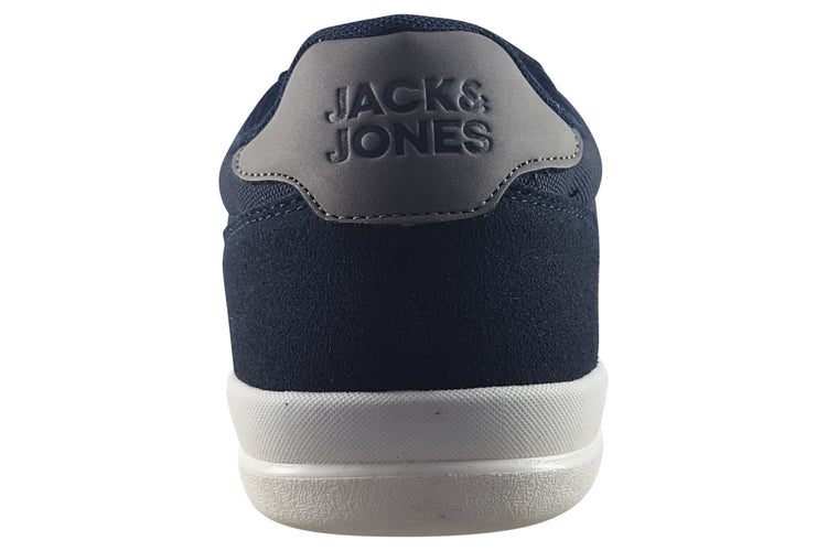 Jack Jones Andrew PU Snkr 12249259 Navy Blazer Mens Trainers