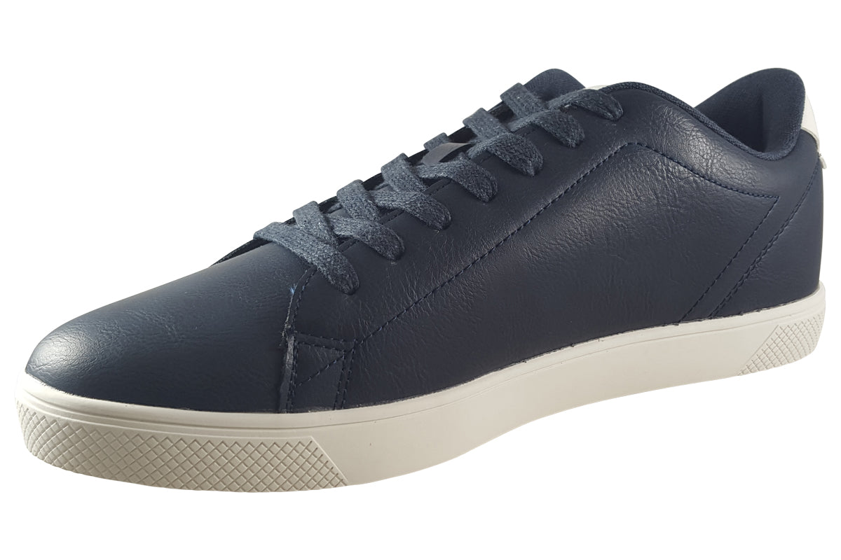 jack and jones boss pu sneaker 12203642 navy blazer white mens left
