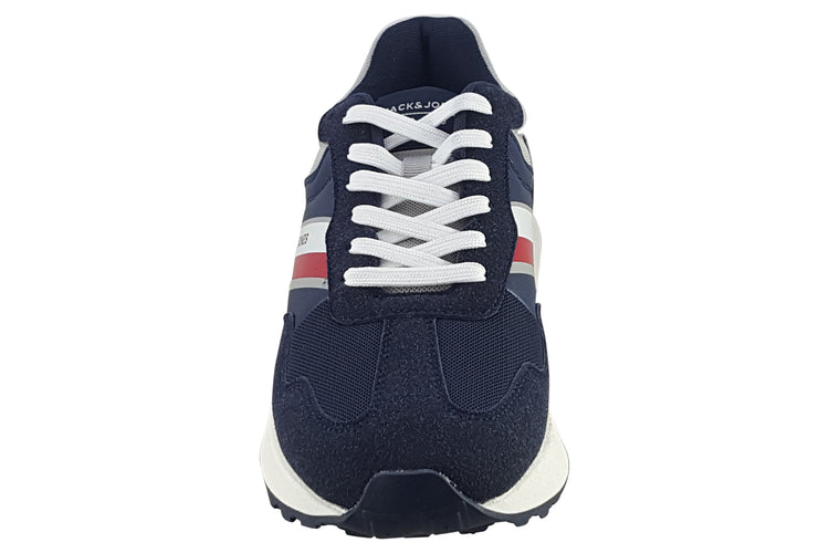 Jack Jones Boston Sneaker 12257991 Navy Blazer/White Mens Trainers