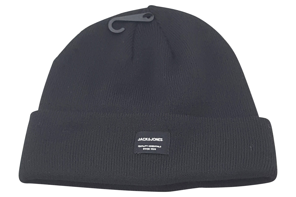 jack-and-jones-dna-beanie-black-mens-right