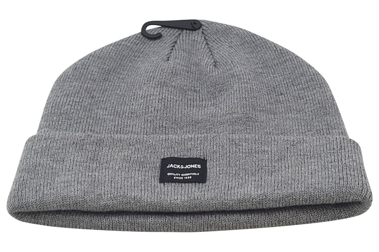 Jack Jones DNA Beanie 12092815 Grey Melange Mens Accessories