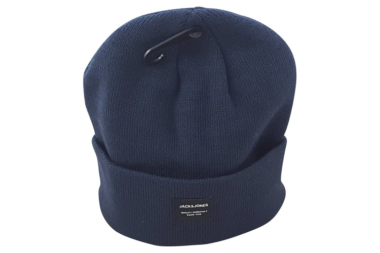 Jack Jones DNA Beanie 12092815 Navy Blazer Mens Accessories