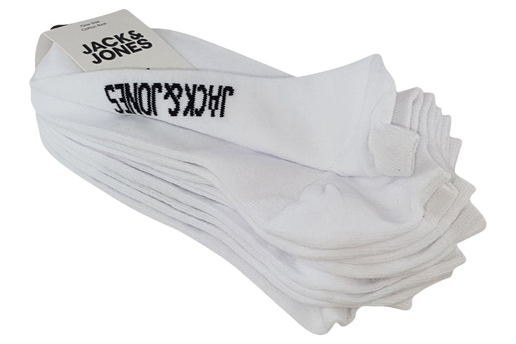 Jack Jones Dongo Socks 12120278 White Mens Accessories