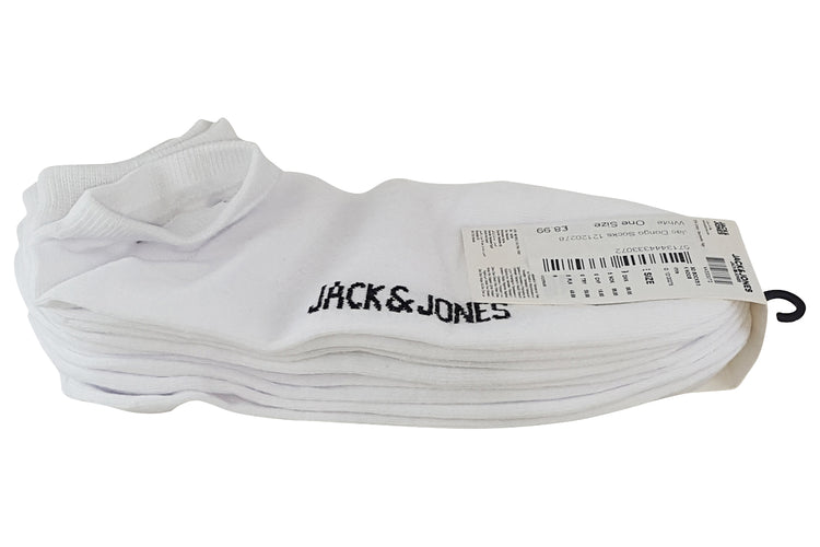Jack Jones Dongo Socks 12120278 White Mens Accessories