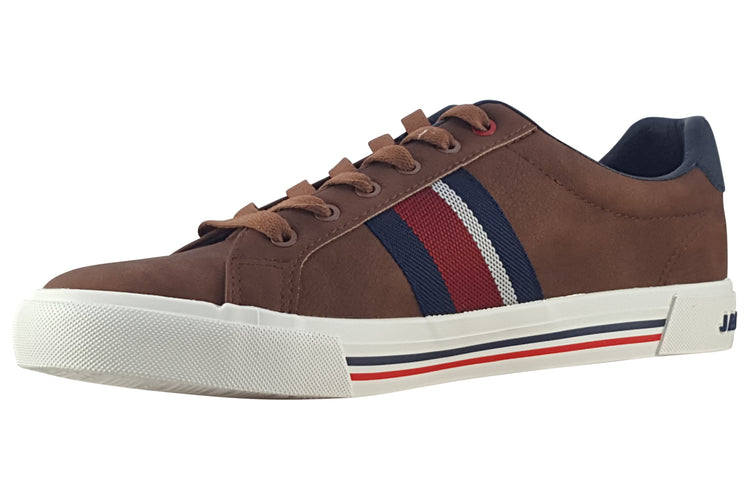 Jack Jones Gorgon PU 12241109 Cognac Mens Trainers