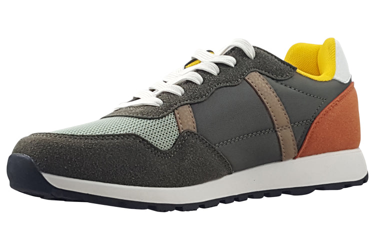 Jack Jones Harrow 12274764 Olive Night Mens Trainers