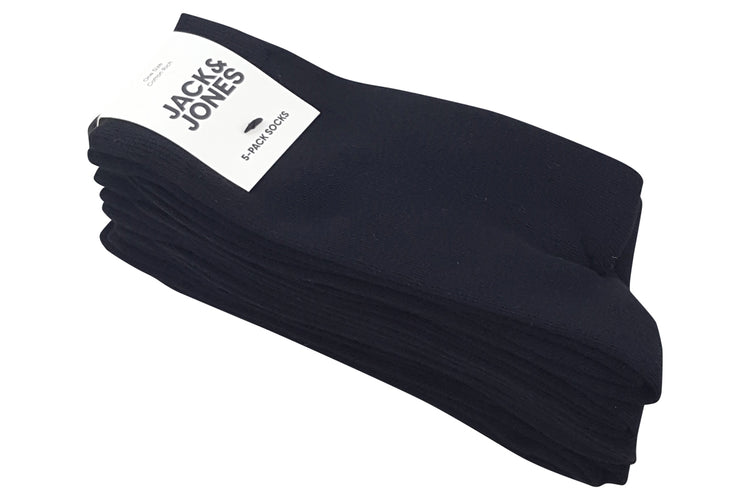 Jack Jones Jens Sock 5 Pack 12113085 Black Mens Accessories