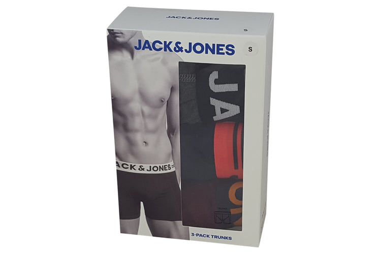 Jack Jones Lichfield Tk 3Pack12113943 Burgundy Mens Accessories