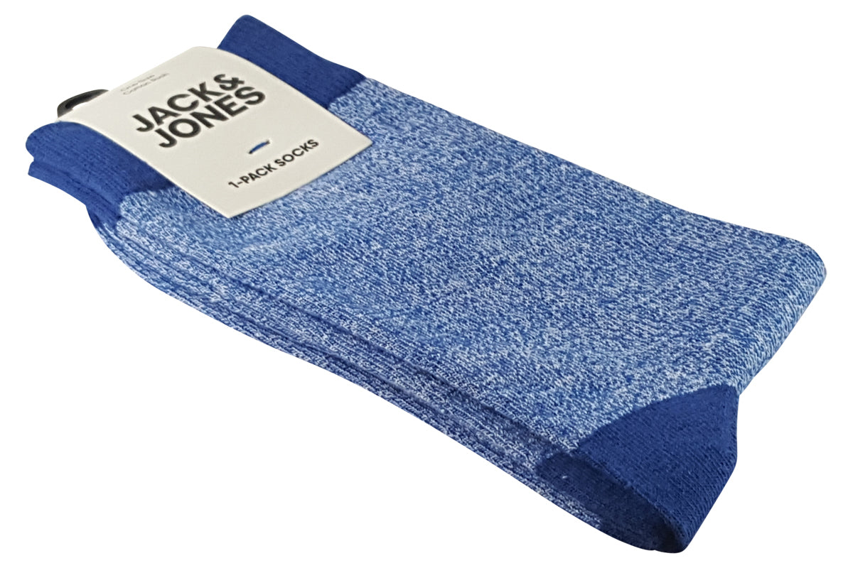 jack and jones twisted sock galaxy blue mens right