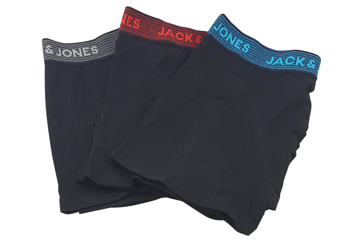 Jack Jones Waistband Trunk 12127816 Black Mens Accessories