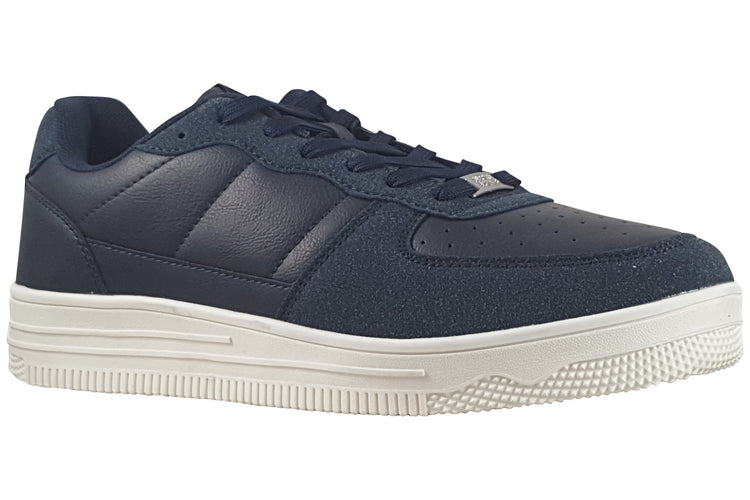 Jack Jones JFW Bump PU Combo12282336 Navy Blazer/Anthracite Mens Trainers