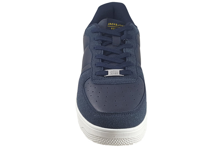 Jack Jones JFW Bump PU Combo12282336 Navy Blazer/Anthracite Mens Trainers
