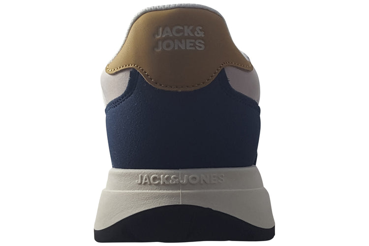 Jack Jones Oswald 12291848 Navy Peony Mens Trainers