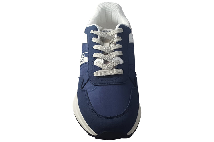 Jack Jones Oswald 12291848 Navy Peony Mens Trainers
