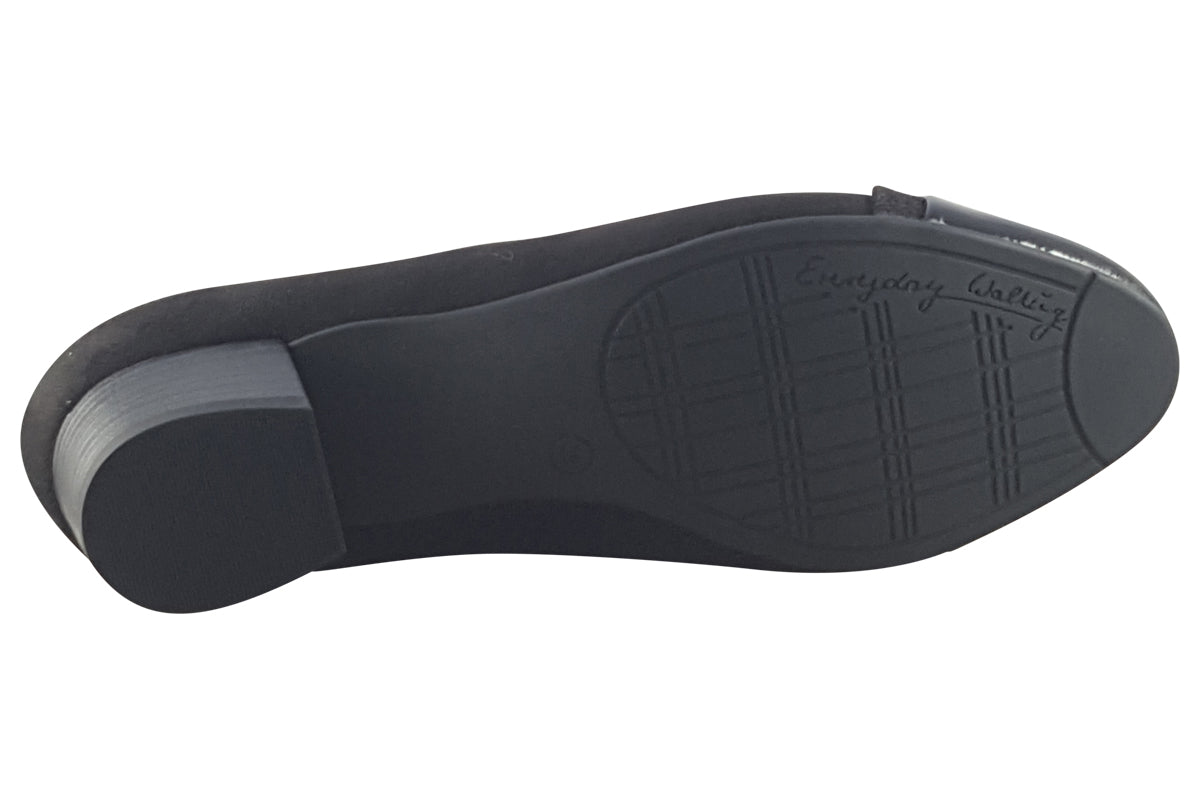 jana belinda black womens sole