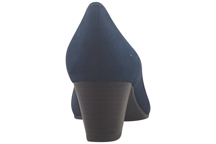 Jana Softline Bernie 22467-42 Navy Bling Womens Shoes