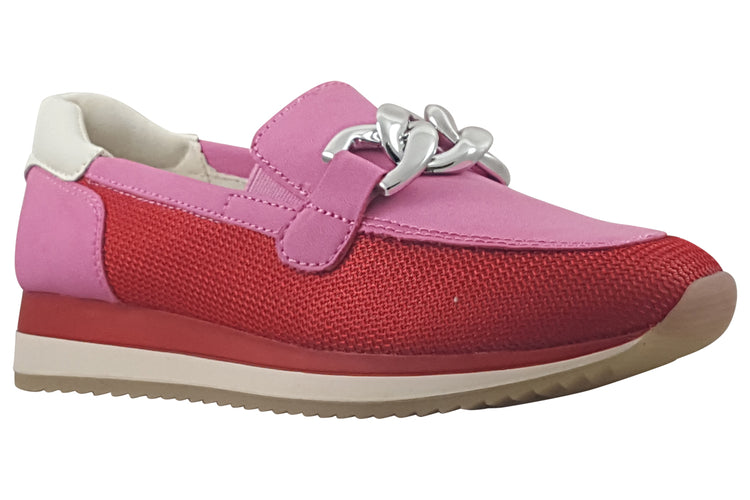 Jana Softline Charlene 24766-42 Red/Fuchsia Womens Shoes