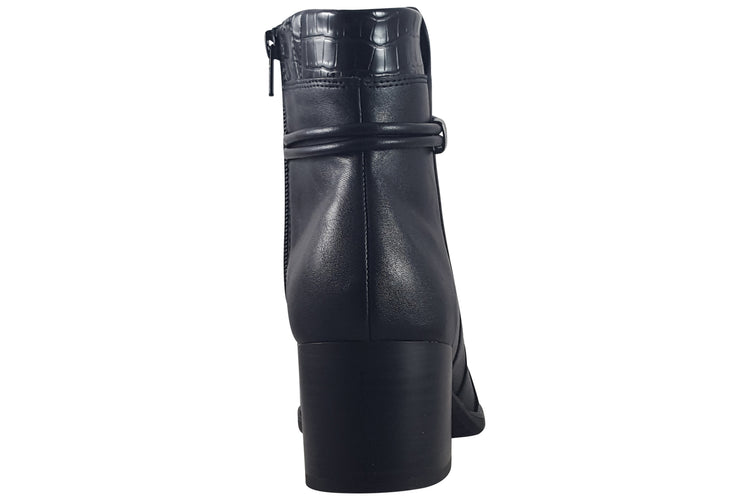 Jana Softline Clarke 25366-45 Black Womens Boots