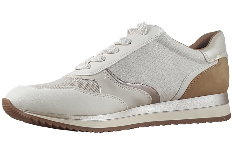 Jana Softline Coole 23774-43 414 Ivory Comb Womens Fashion Trainers