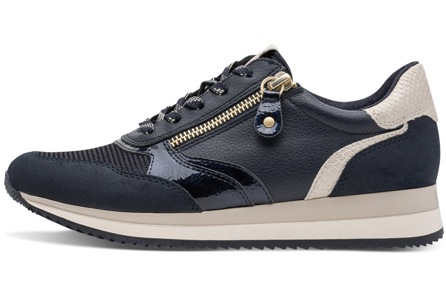 Jana Softline Coole 23774-43 805 Navy Womens Fashion Trainers