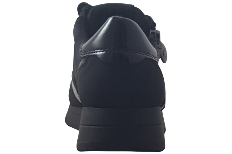 Jana Softline Coole 23774-43 Black Glitter Womens Fashion Trainers