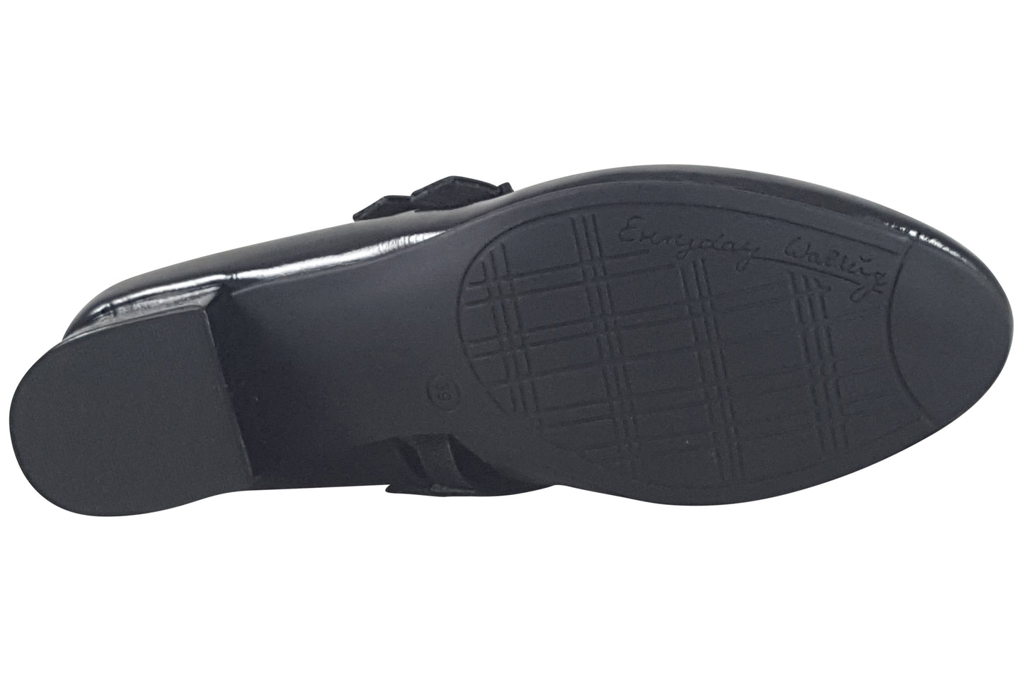 jana dorothy 24366 45 womens shoes black patent sole