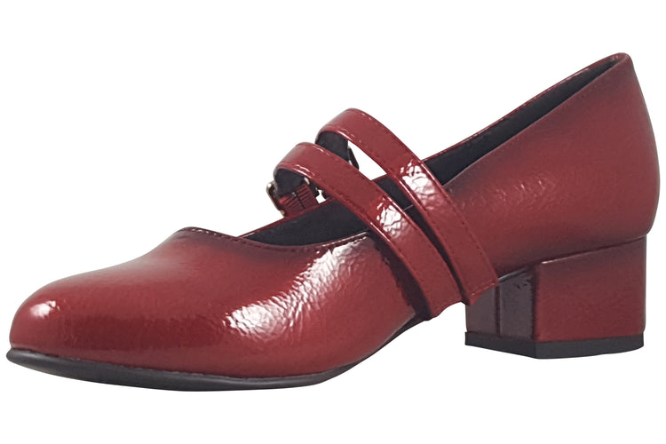Jana Softline Dorothy 24366-45 Fire Patent Womens Shoes