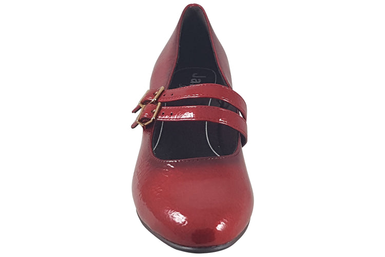Jana Softline Dorothy 24366-45 Fire Patent Womens Shoes