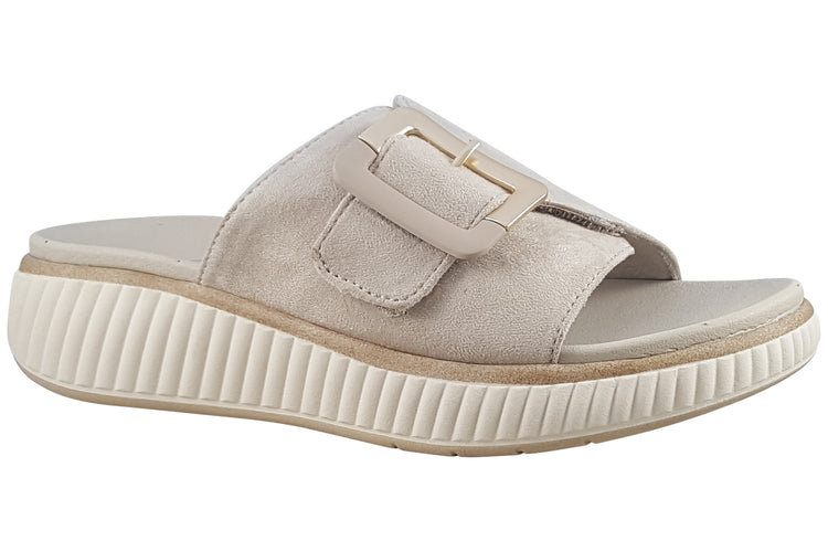 Jana Softline Gammon 27265-44 Beige Womens Sandals