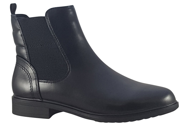 Jana Softline Jackie 25368-41 Black Womens Boots