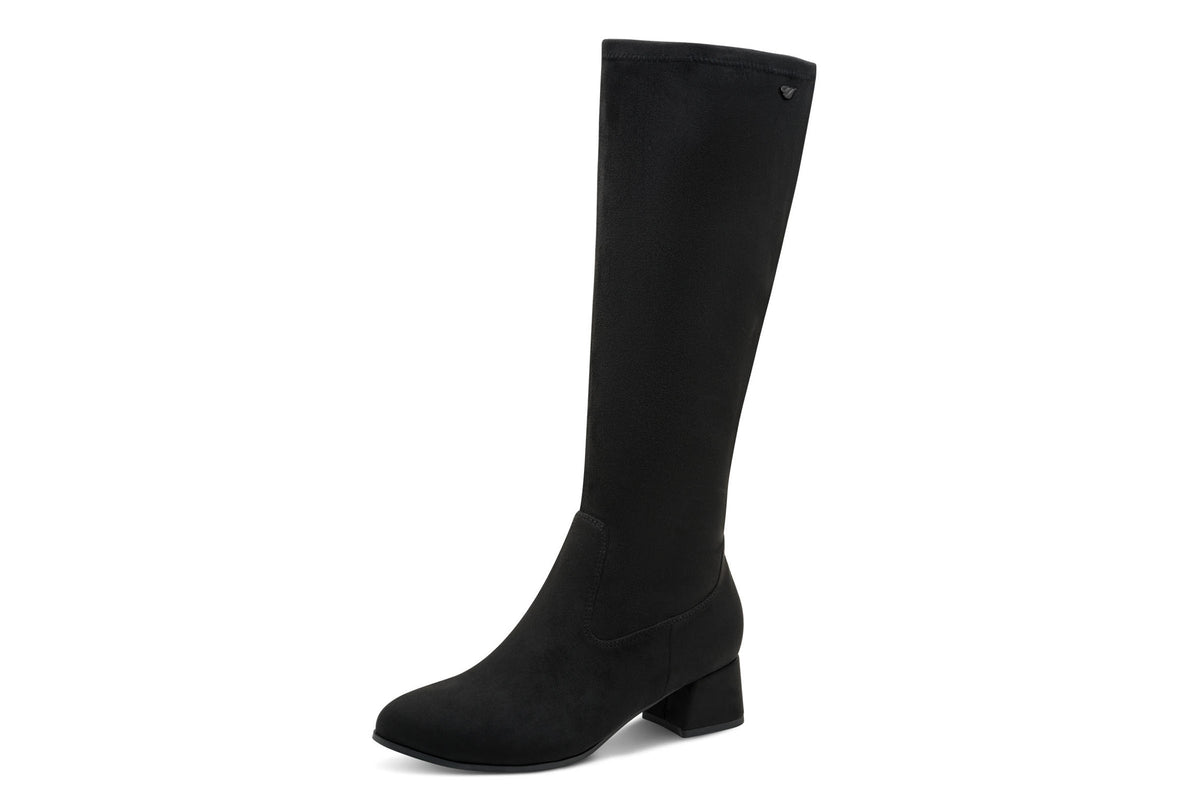 Jana Softline Janette 25569-47 001 Black Womens Boots