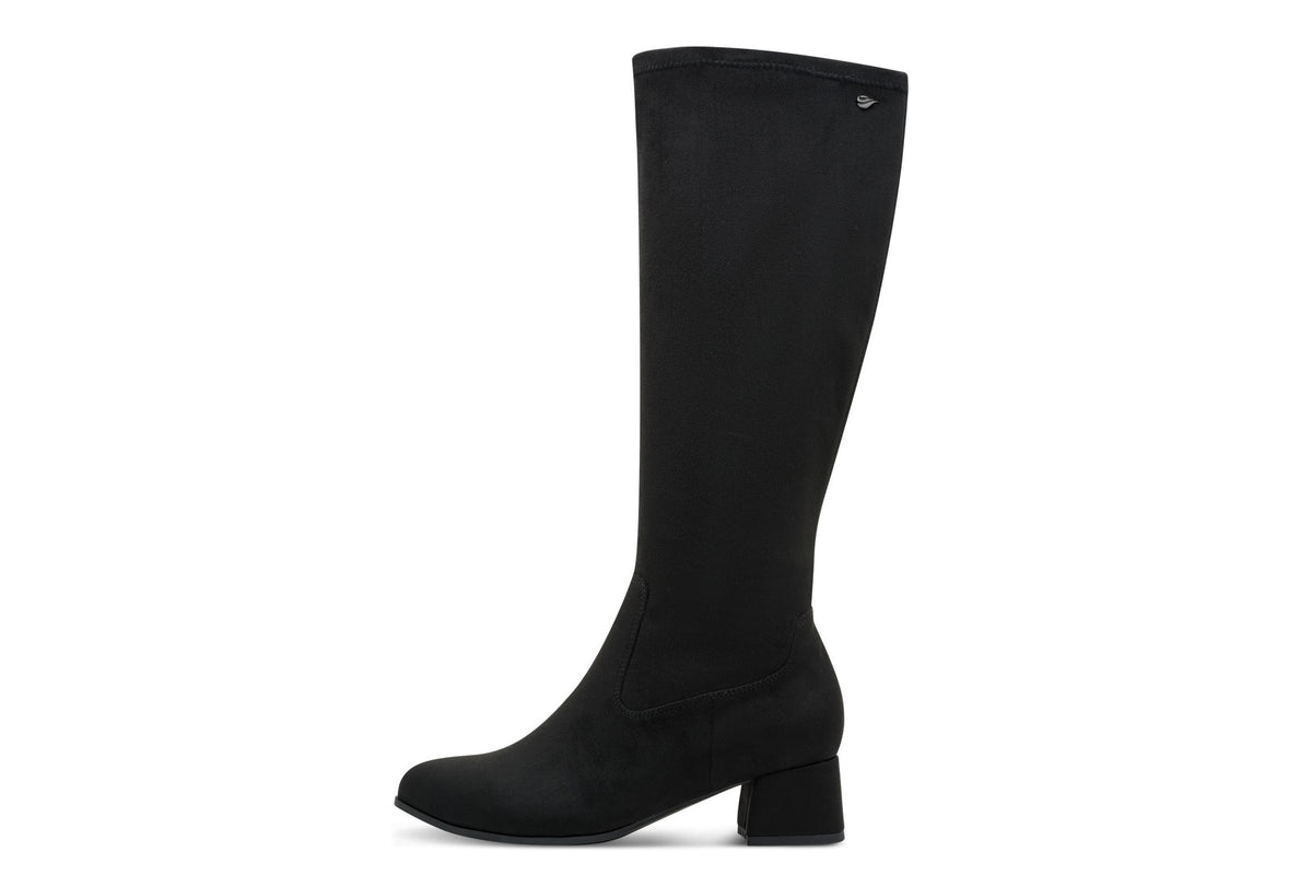 Jana Softline Janette 25569-47 001 Black Womens Boots